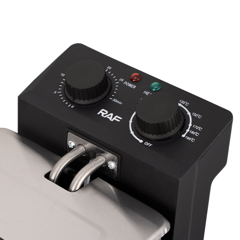 RAF Electric Deep Fryer 3.0L Non-stick Stainless Steel