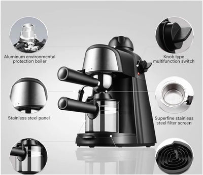 Sokany 5Bar Coffee Machine - product view 3