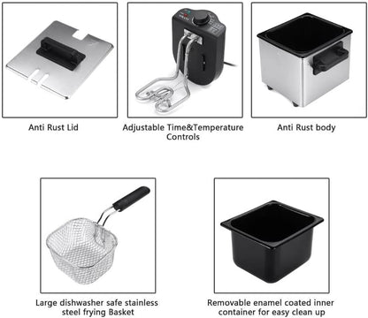 Sokany premium range 1.5L deep fryer