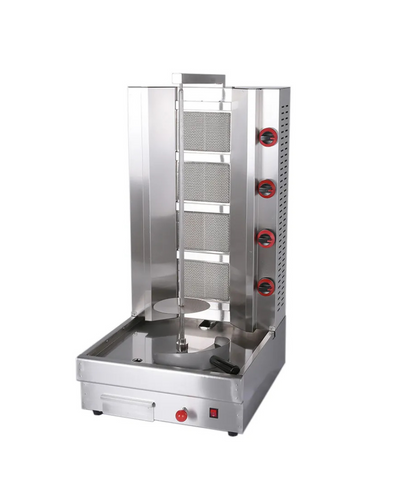Industrial Gas Shawarma Machine 4 Burner