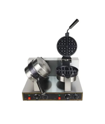 Industrial Rotary Waffle Maker - Double - product view 2