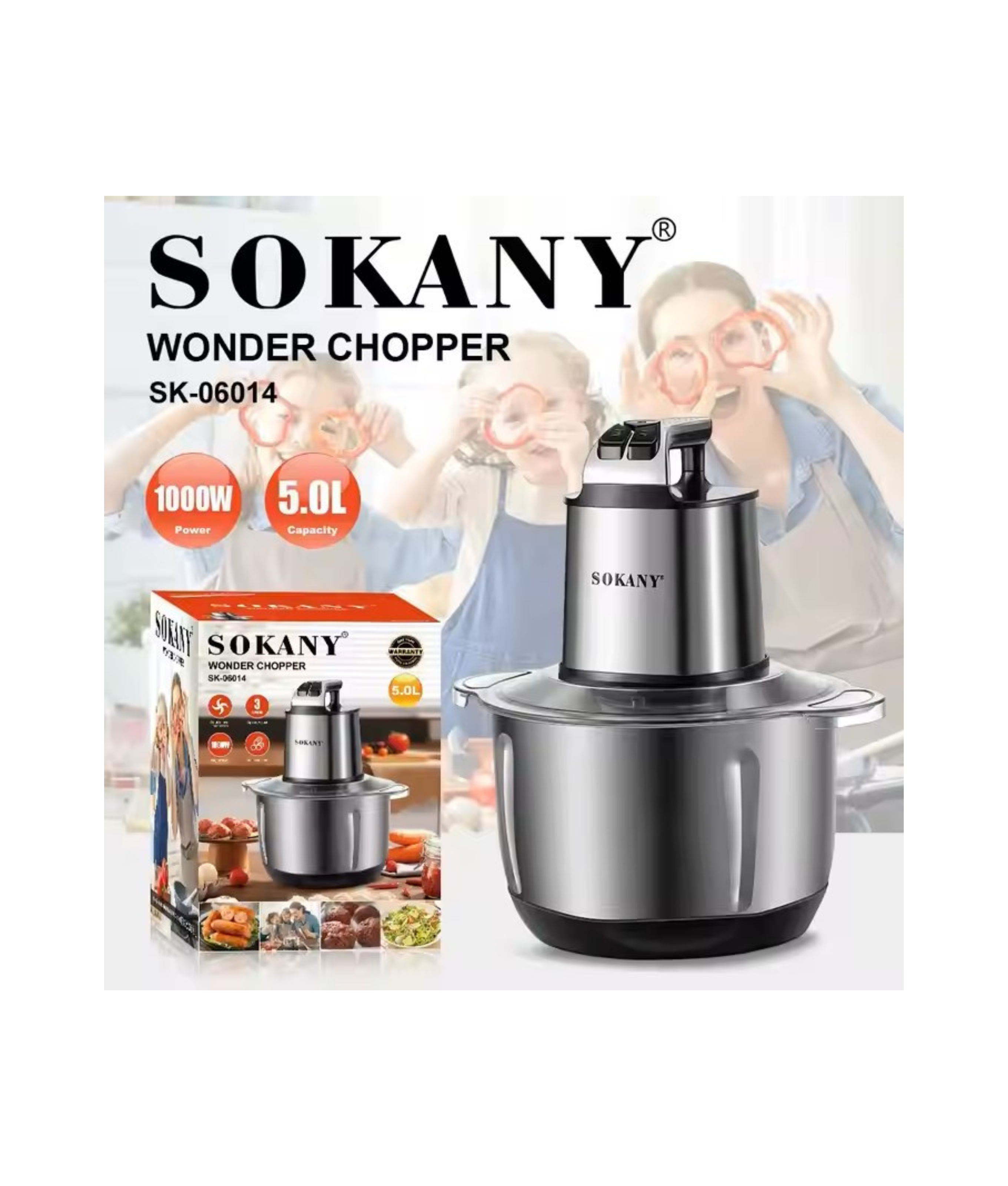 Sokany Wonder Chopper 5L