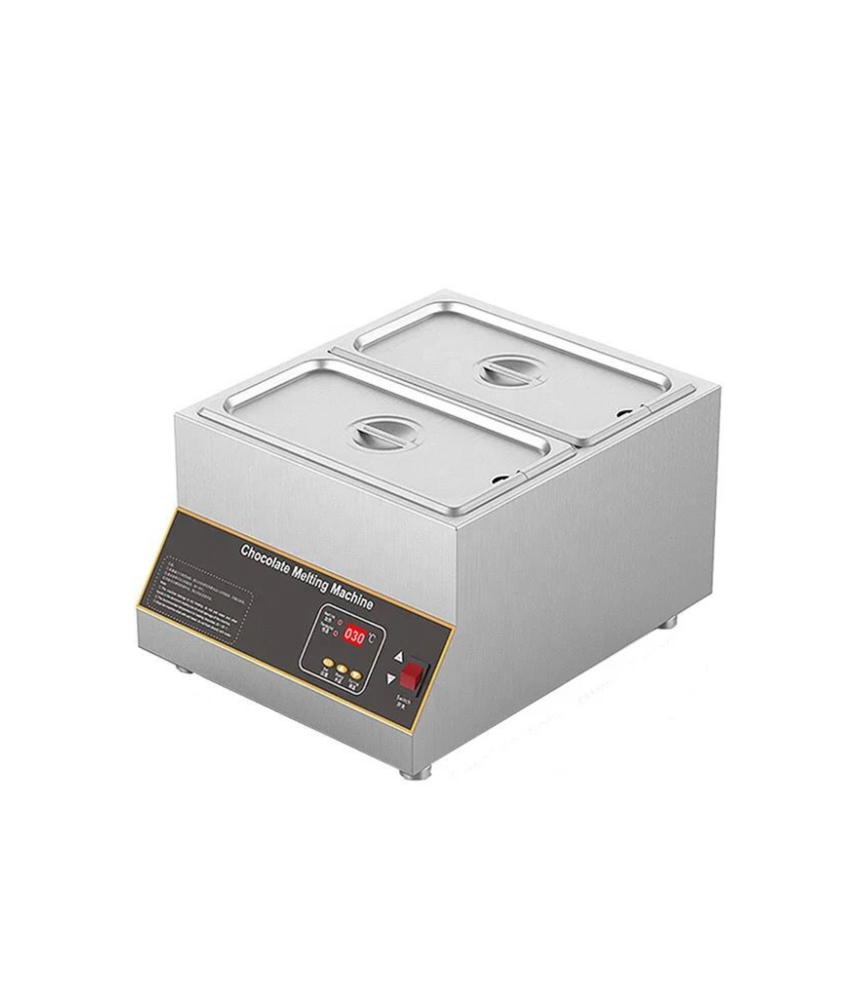 Industrial Chocolate Melting Machine - Double Pans