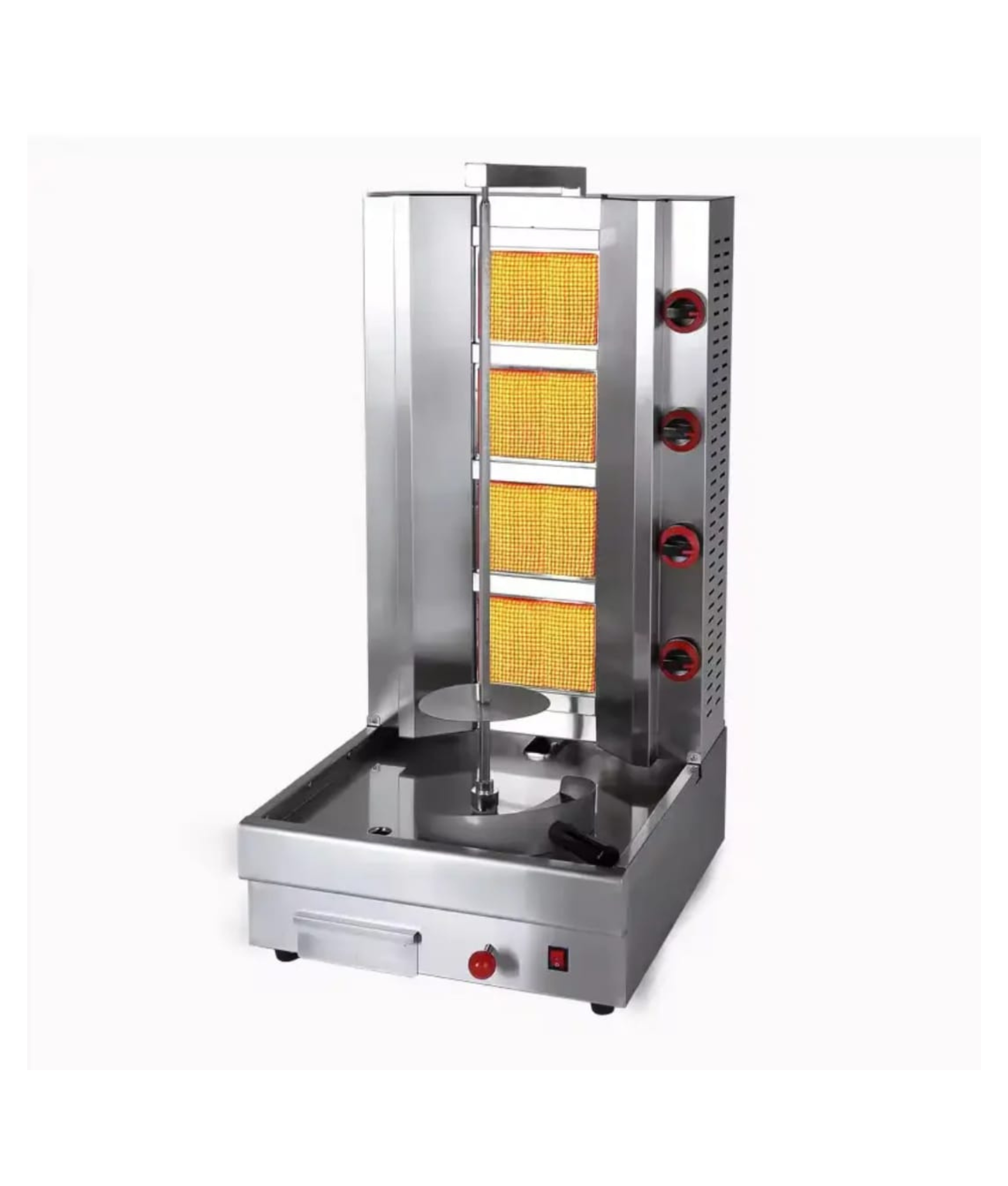 Industrial Gas Shawarma Machine 4 Burner