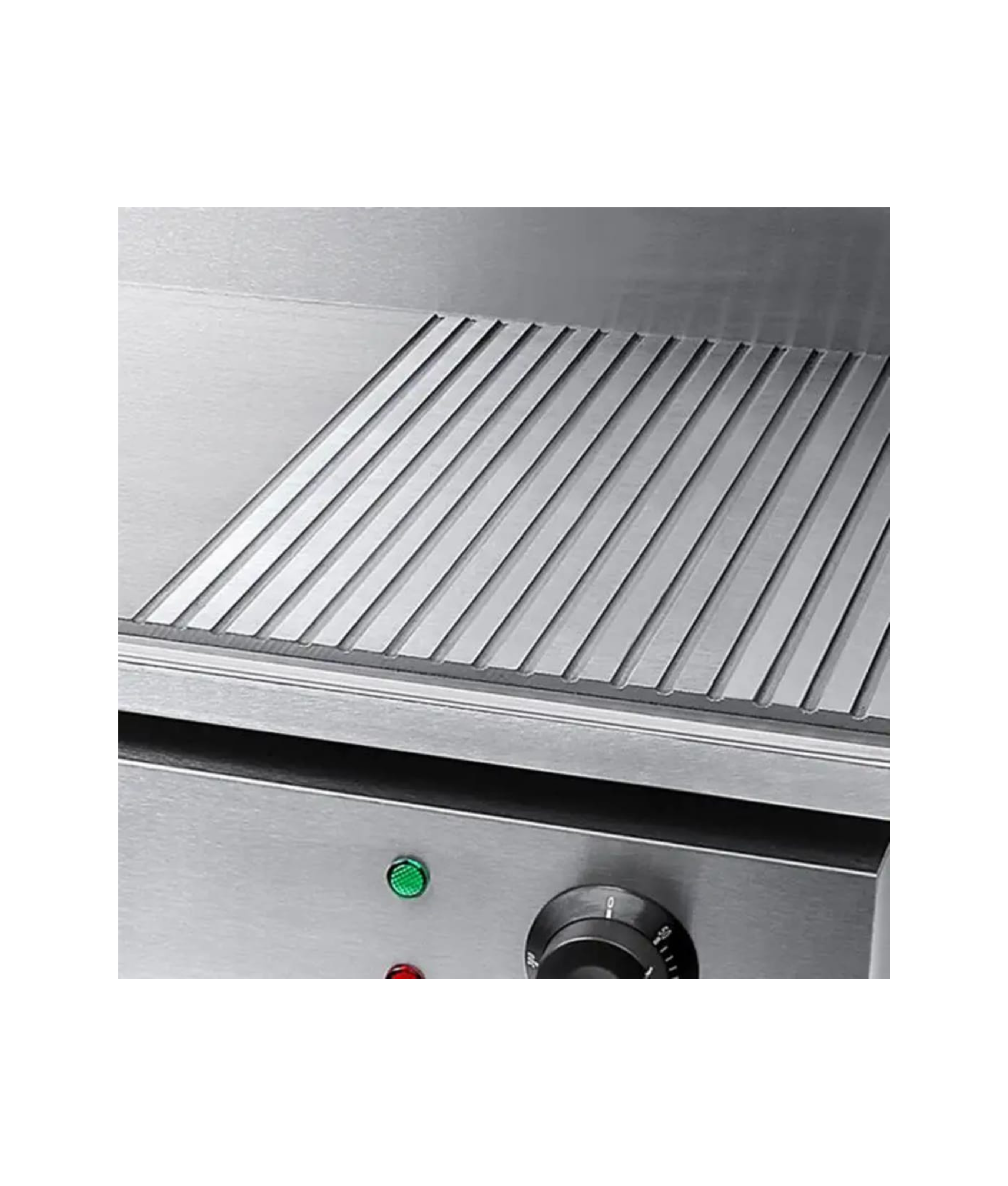 Industrial Gas Griddle with Stand - 1200mm (Half Grooved) - product view 2