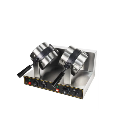 Industrial Rotary Waffle Maker - Double - product view 3