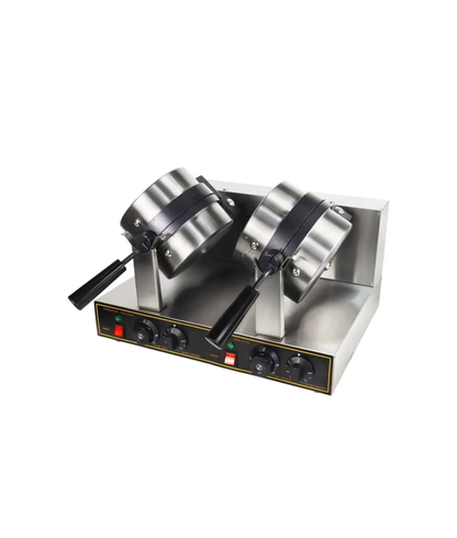 Industrial Rotary Waffle Maker - Double - product view 3