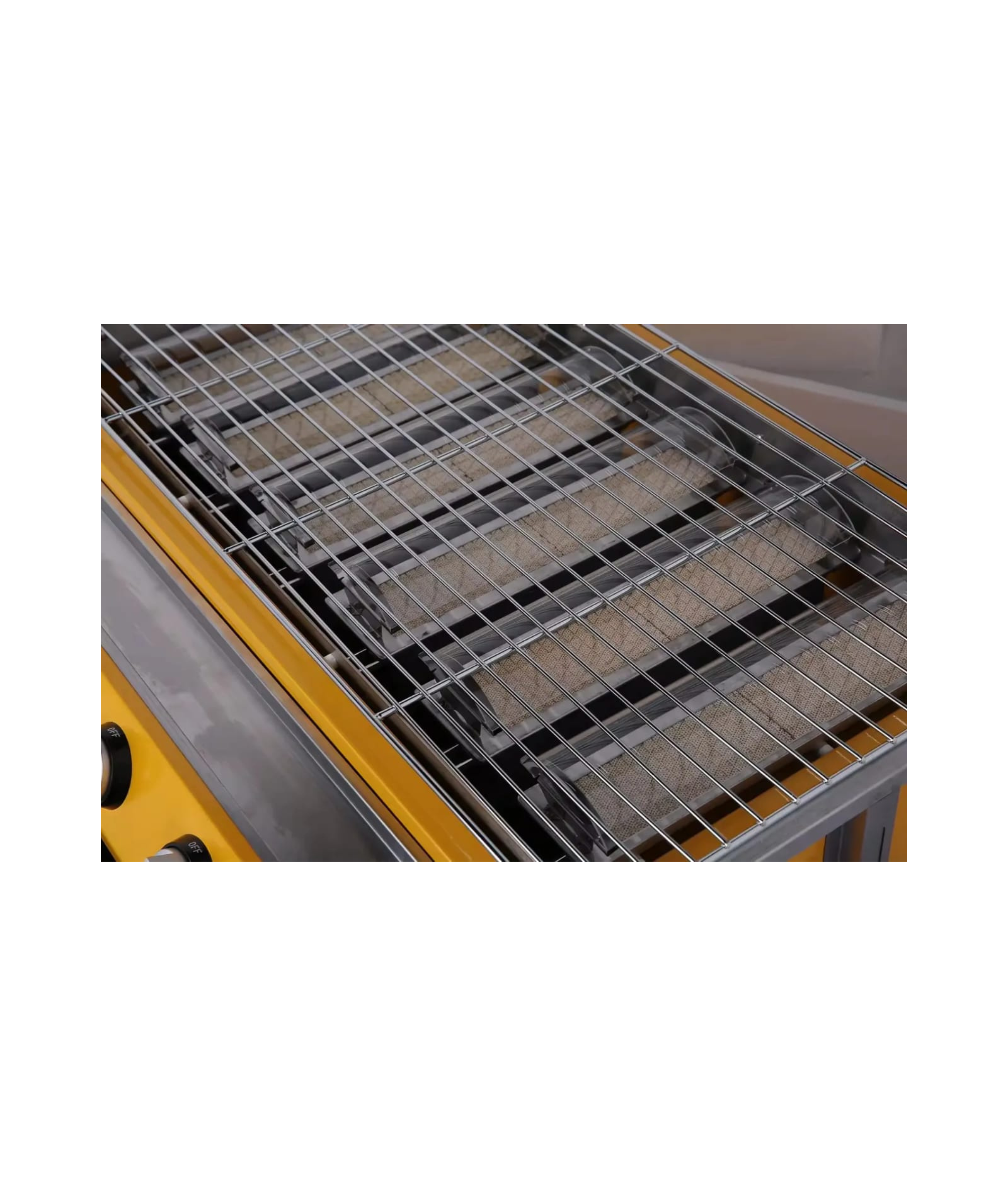 Industrial Gas Smokeless BBQ Grill 4 Burners