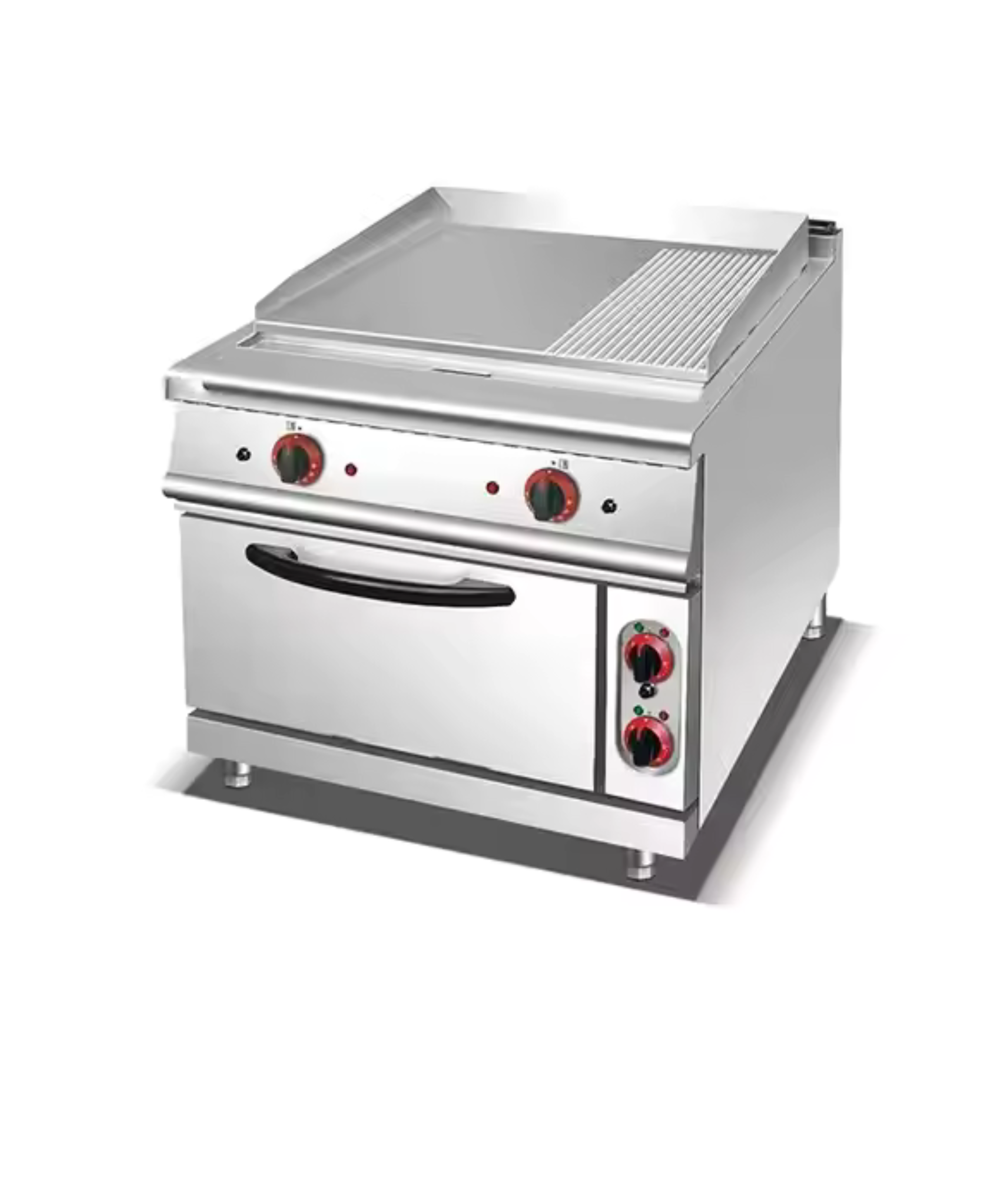 Industrial Gas Griddle With Oven