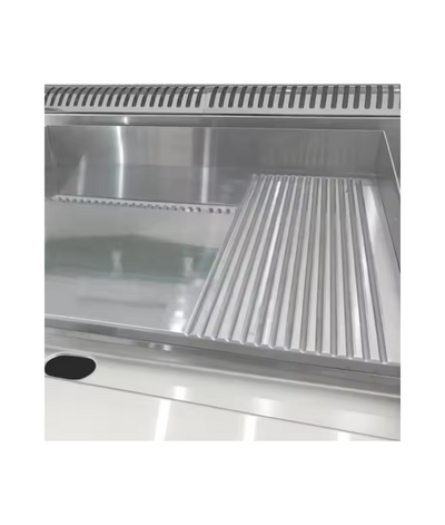 Industrial Gas Griddle With Oven - product view 3
