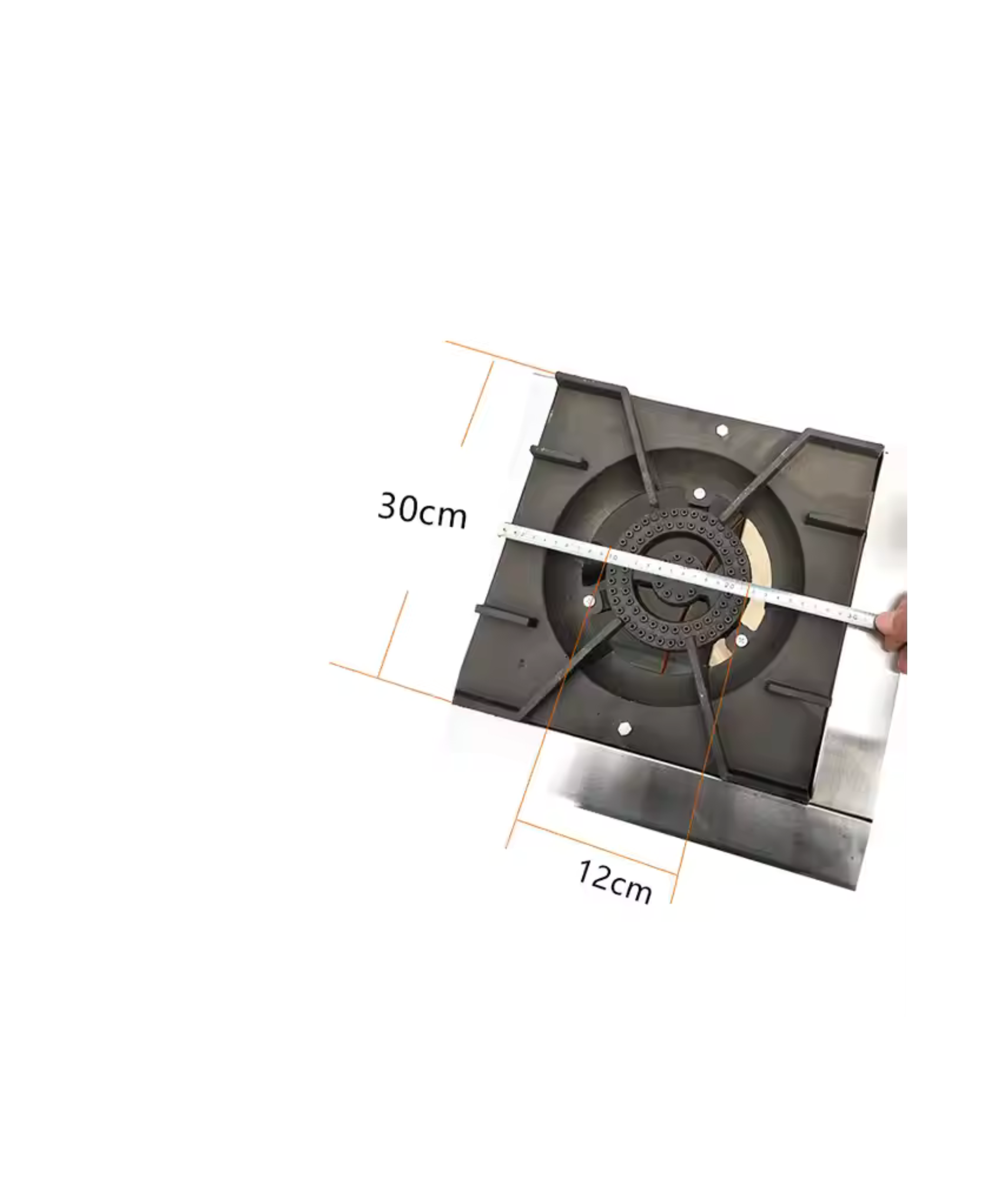 Industrial 4 Burner Stove With Stand