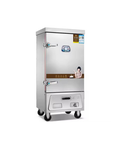 Industrial Gas Rice Steaming Cart 12 Trays