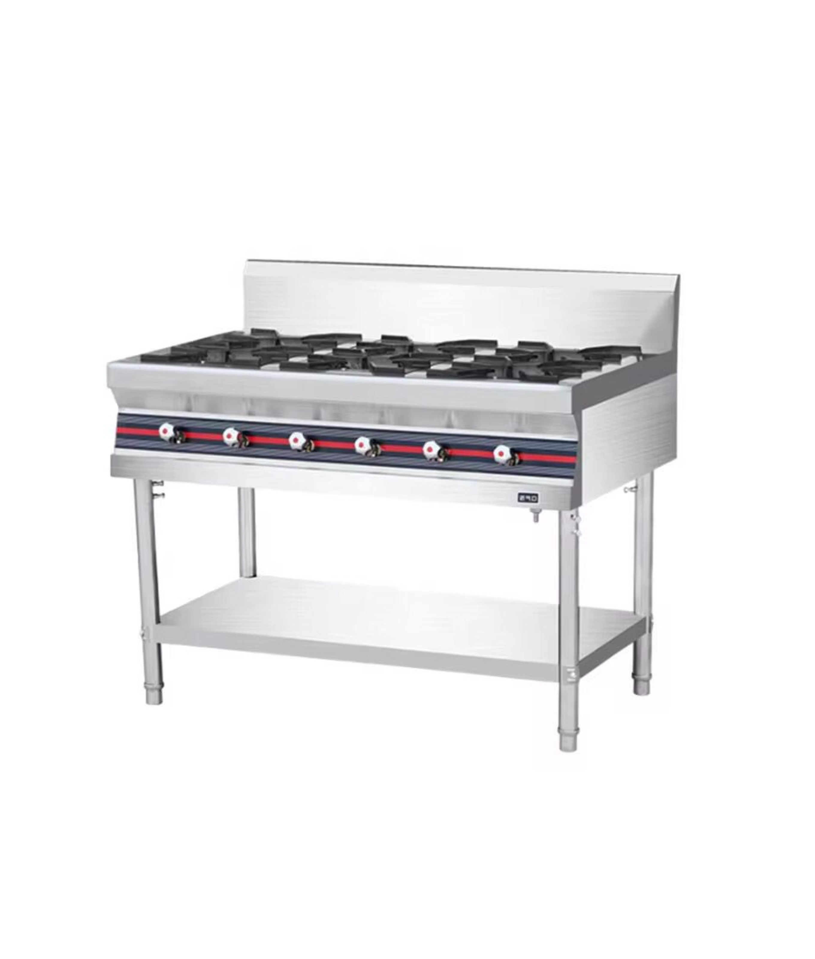 Industrial 06 Burner Stove With Stand (Oriental)