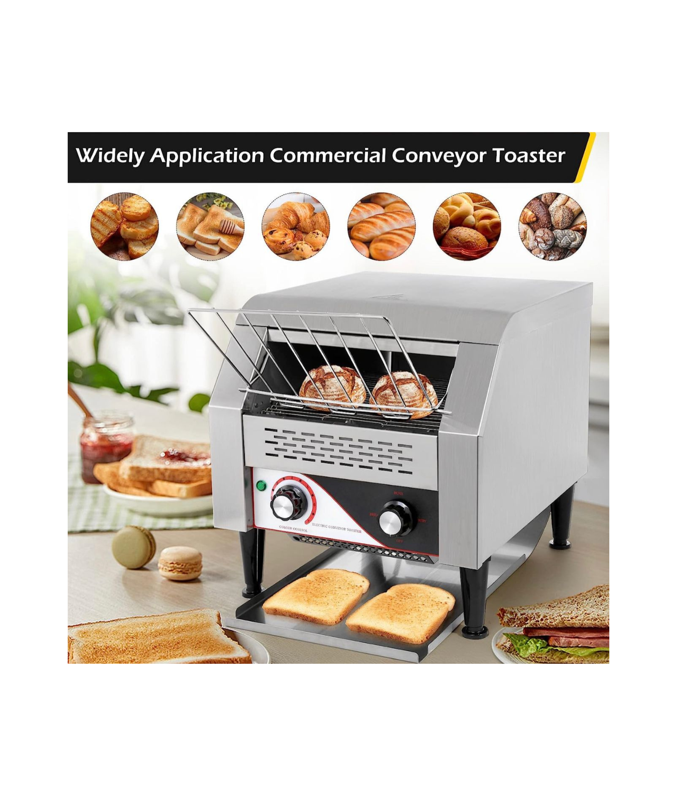 Industrial Conveyor Toaster-450mm