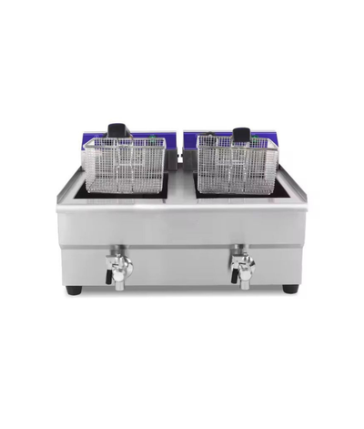 A-Star 20L Double Industrial Electric Deep Fryer - product view 4