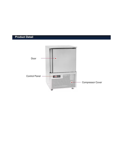 Industrial Blast Freezer 05 Shelves (Linkrich)