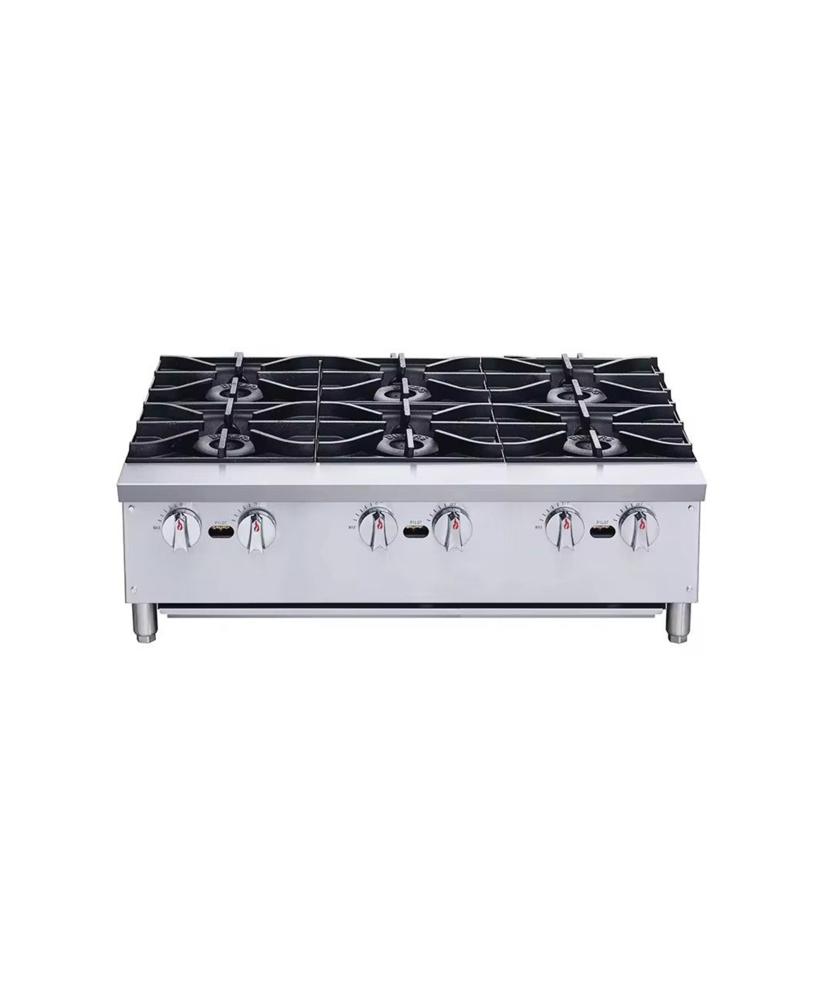 Industrial Gas Cooker 06 Burners(Table Top)