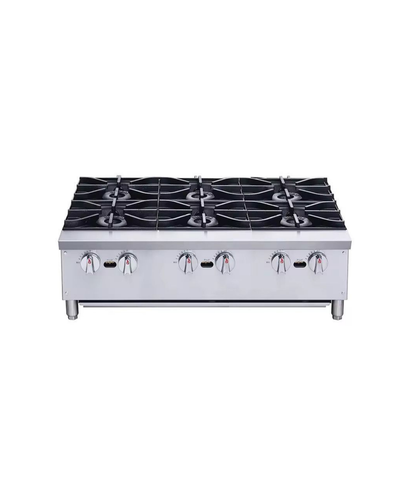 Industrial Gas Cooker 06 Burners(Table Top)