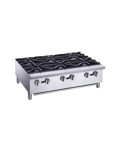 Industrial Gas Cooker 06 Burners(Table Top)