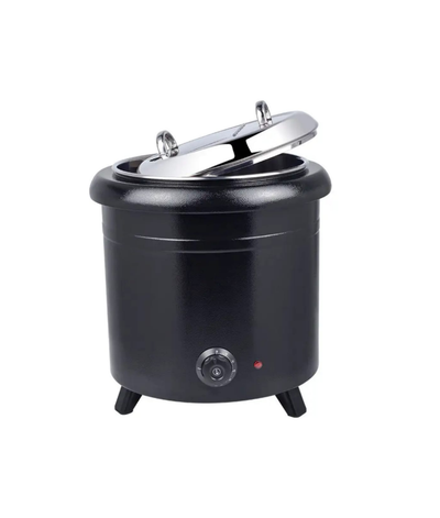 Industrial Soup Kettle 13L – Black Finish - product view 3