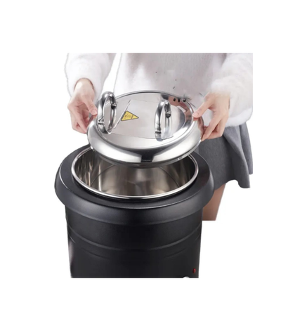 Industrial Soup Kettle 13L – Black Finish - product view 2
