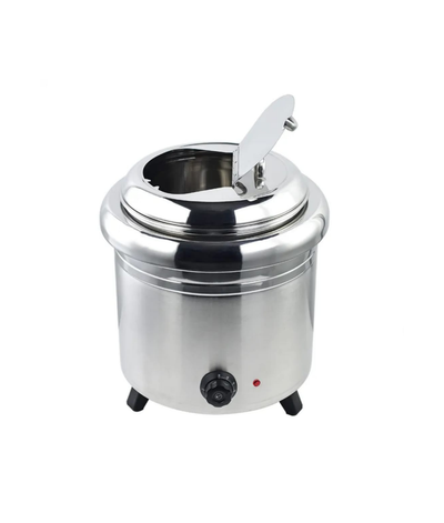 Industrial Soup Kettle 13L – Stainless Steel Finish - product view 2