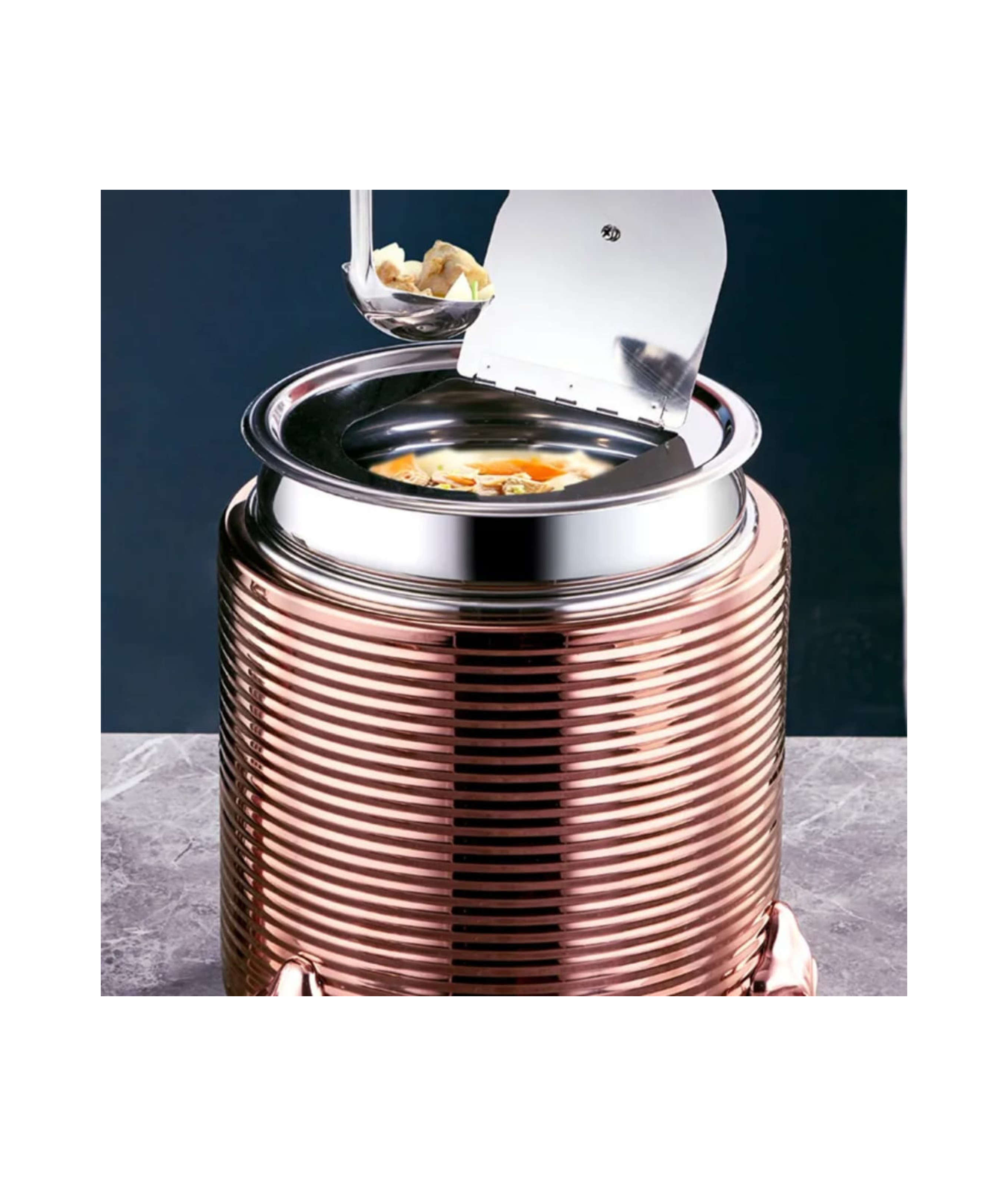 Industrial Soup Kettle 13L Copper Body (Unique)