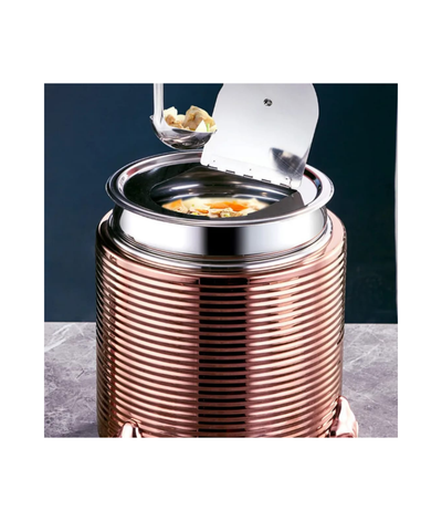 Industrial Soup Kettle 13L Copper Body (Unique) - product view 2