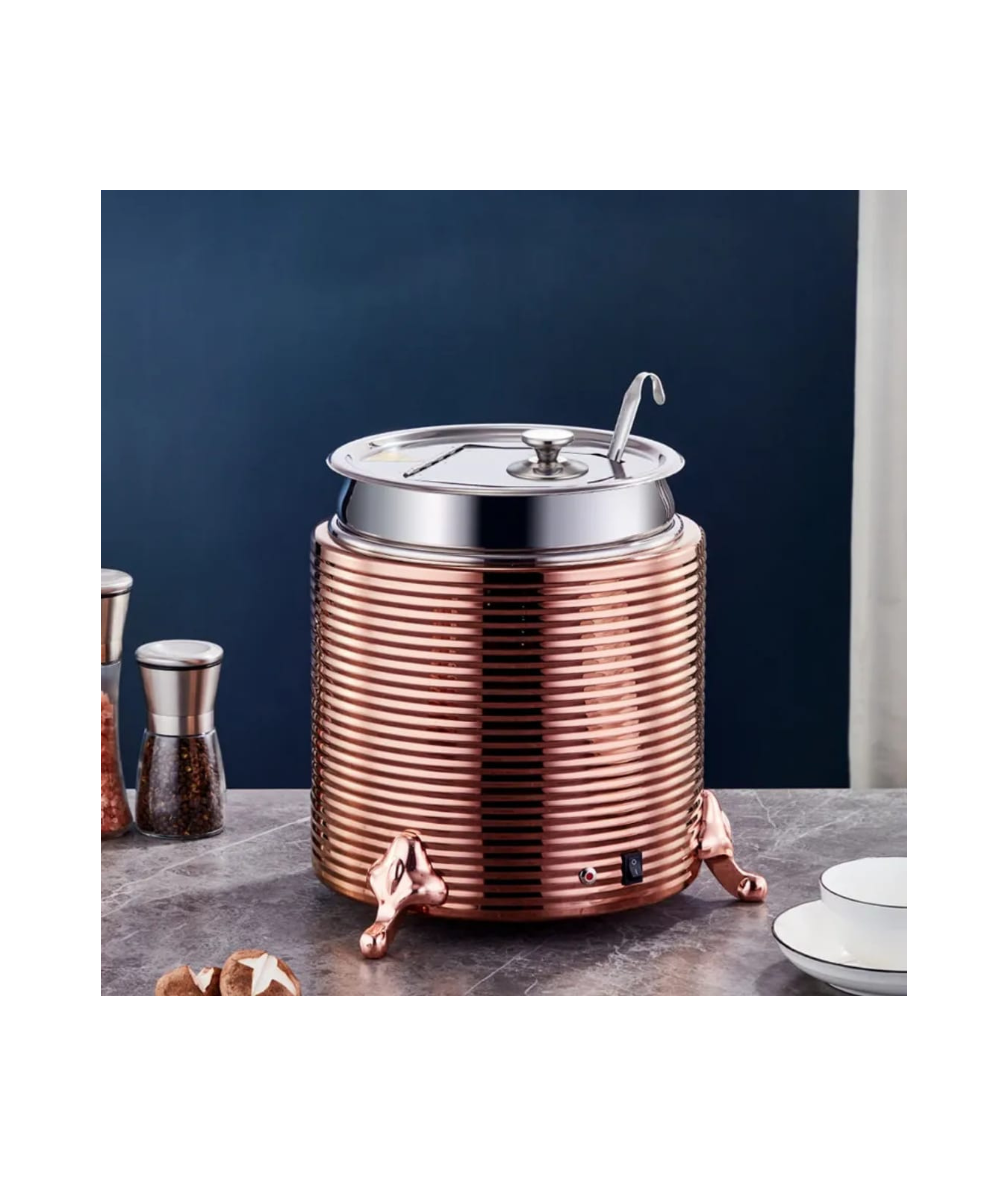 Industrial Soup Kettle 13L Copper Body (Unique)