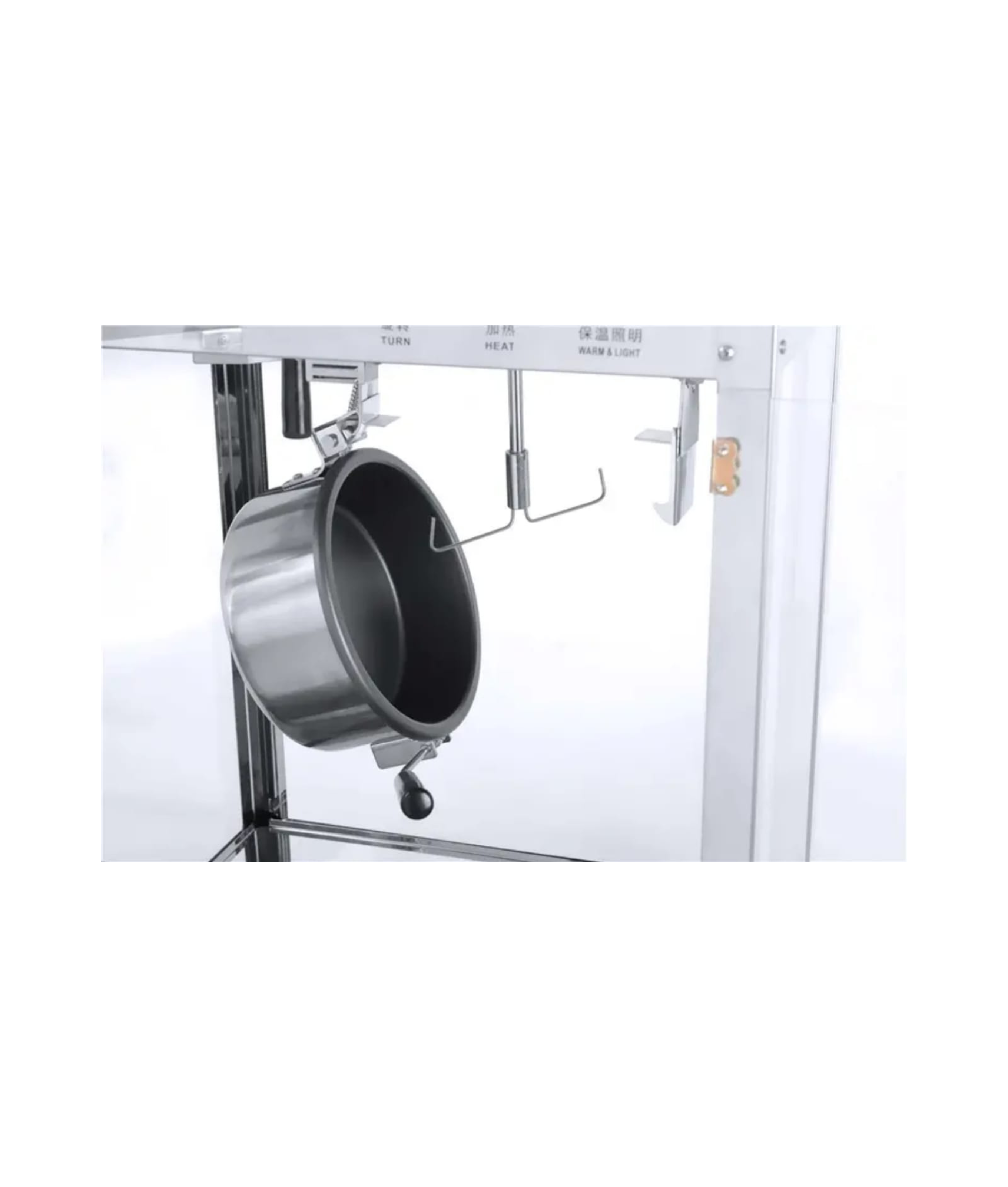 Industrial Electric Pop Corn Machine With Showcase
