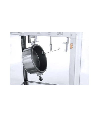 Industrial Electric Pop Corn Machine With Showcase - product view 3