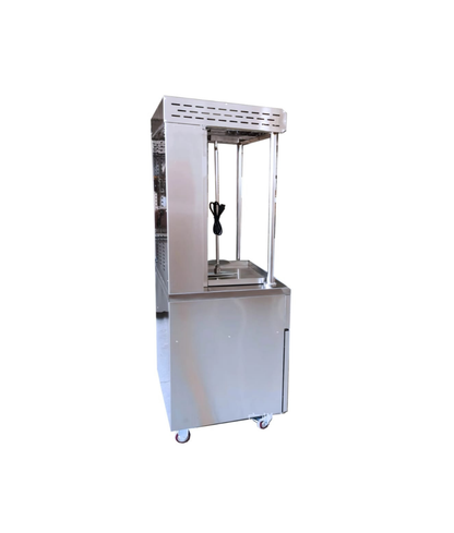 Industrial Gas Shawarma 04 Burners with Cabinet