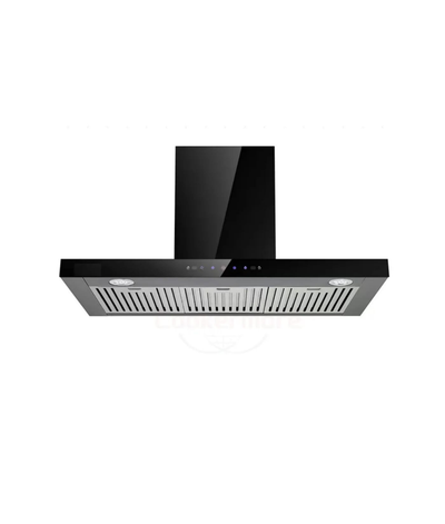 Industrial Exhaust Hood - Black 600mm - product view 2