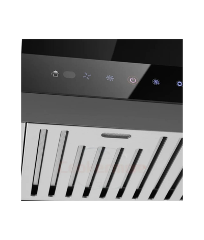 Industrial Exhaust Hood - Black 600mm - product view 3