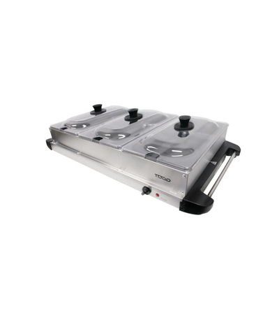TODO 400W Buffet Server Electric 2L Serving Pot X3 Adjustable Thermostat - product view 2