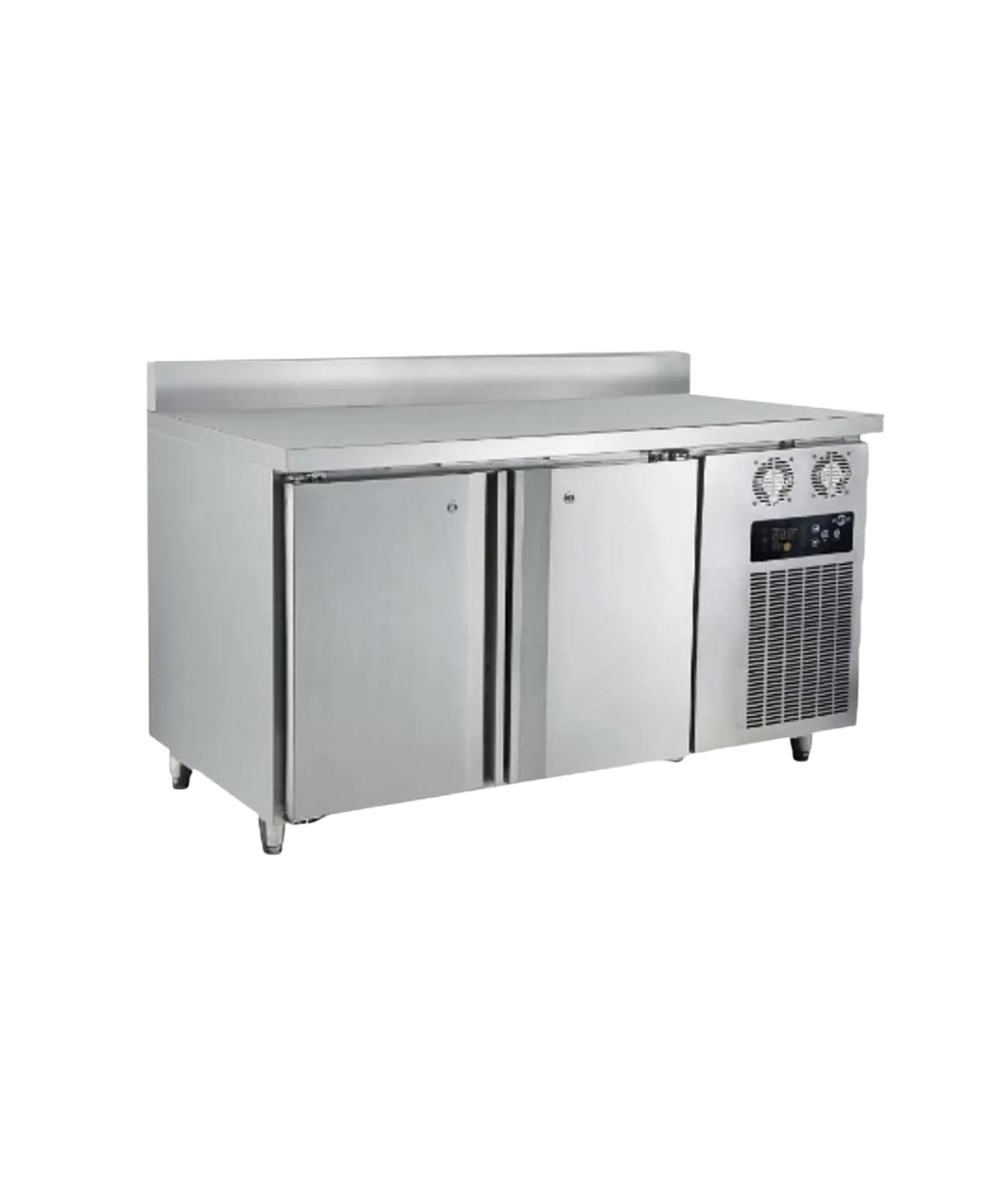 Industrial Under-counter Freezer 02 Doors 300L (With Back-splash)