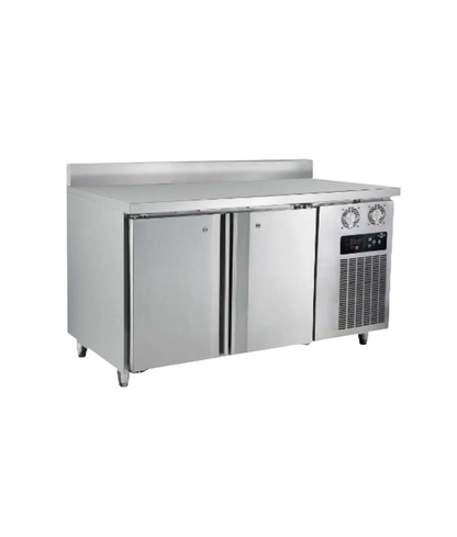 Industrial Under-counter Freezer 02 Doors 250L (With Back-splash)
