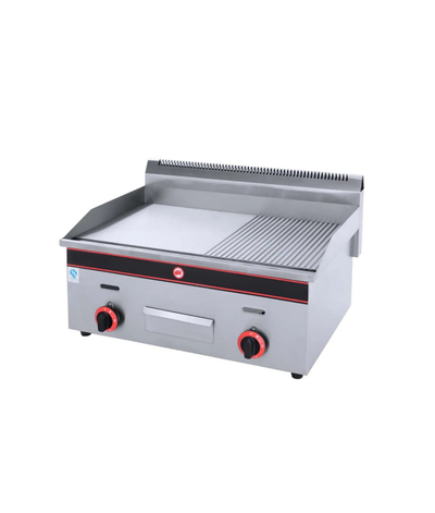 Industrial Gas Griddle 550MM (Half Grooved)
