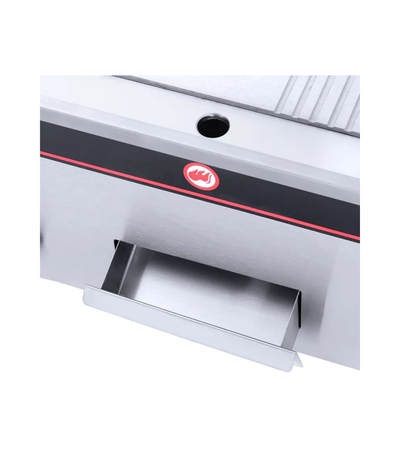Industrial Gas Griddle 730MM (Half Grooved) - product view 4