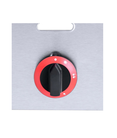 Industrial Gas Griddle 550MM (Half Grooved) - product view 3