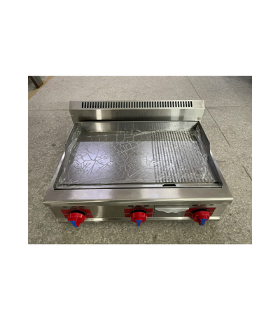 Industrial Gas Griddle 790MM (Half Grooved) - product view 4