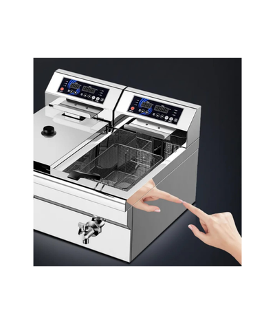 Industrial Electric Deep Fryer 10L Double - product view 2