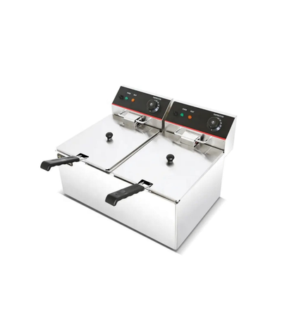 Industrial Electric Deep Fryer 13L Double - product view 2