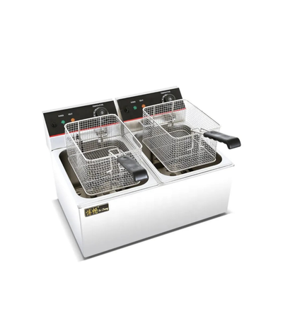 Industrial Electric Deep Fryer 13L Double - product view 3
