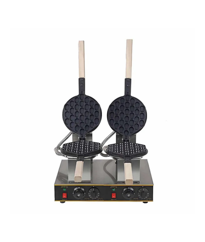 Industrial Non-Stick Electric Dual Bubble Waffle Maker - product view 2