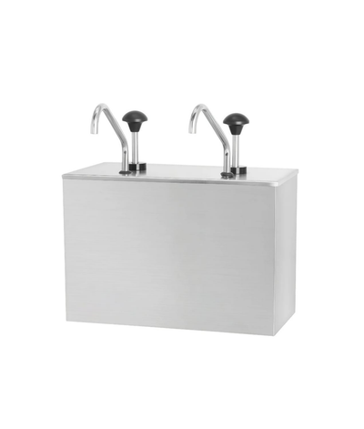 Industrial Sauce Dispenser Double (With Pump)