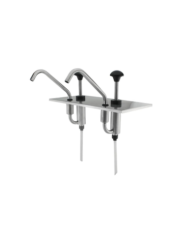 Industrial Sauce Dispenser Double (With Pump) - product view 4