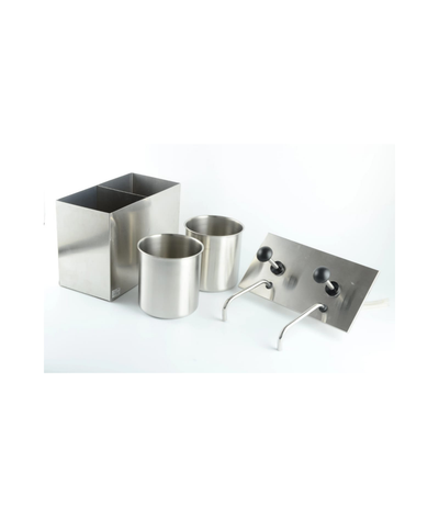 Industrial Sauce Dispenser Double (With Pump) - product view 5