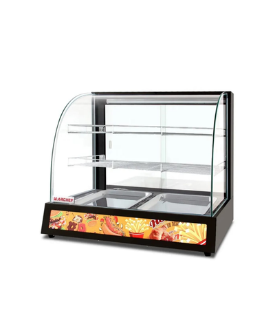 Industrial Food Warmer Curved 660MM