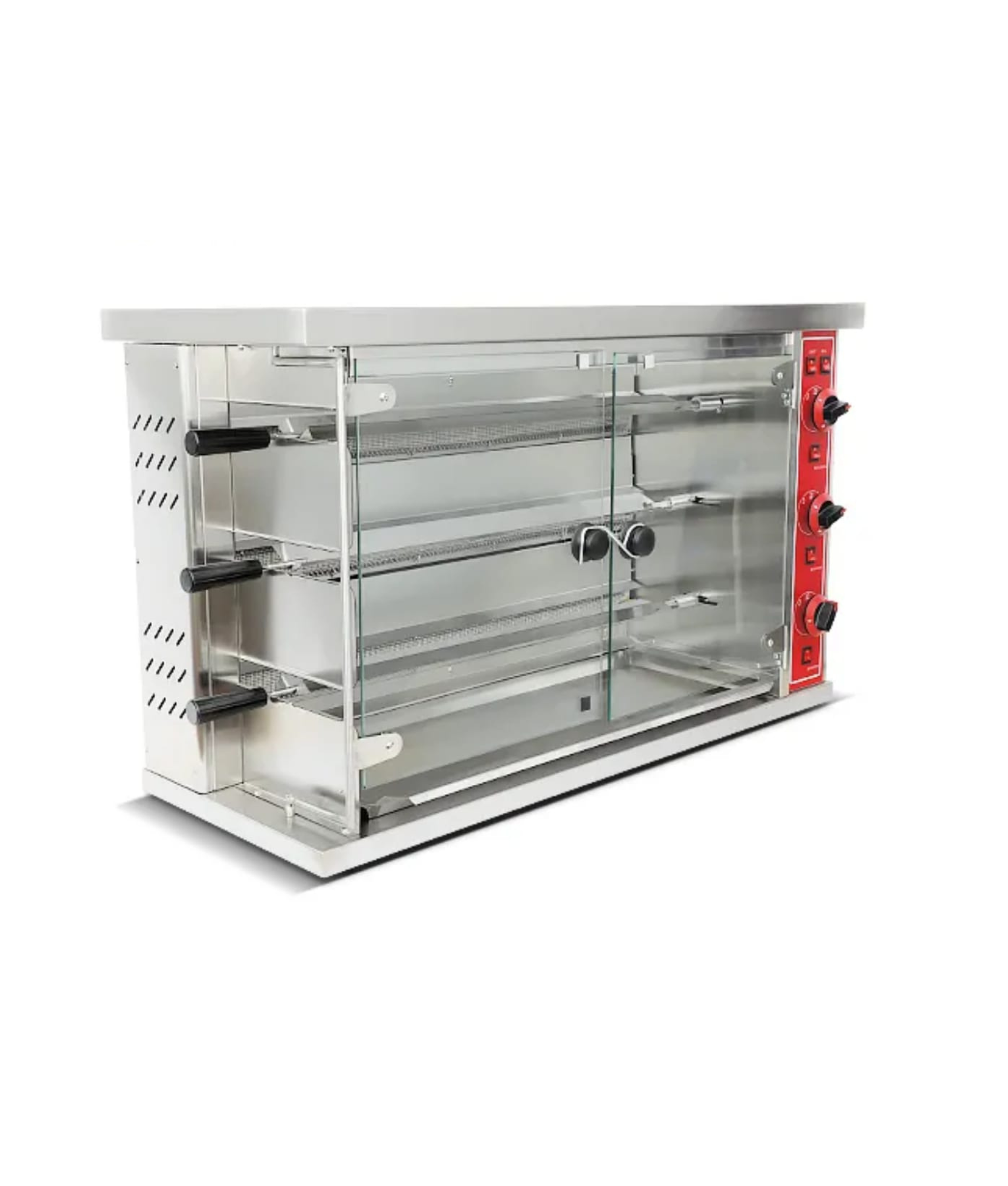 Industrial Gas Chicken Rotisserie -3 Layers